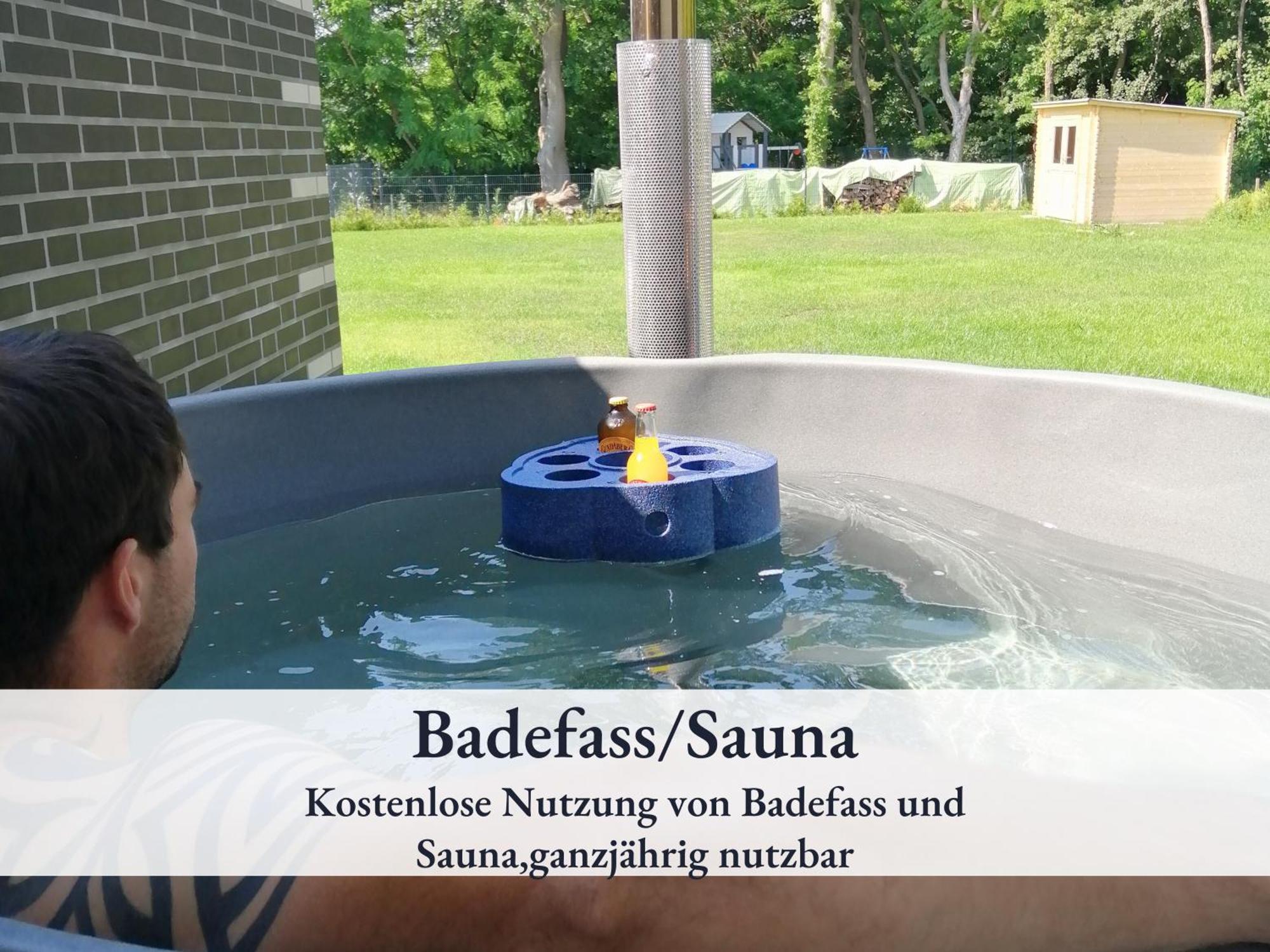 River I Wellnesstraum I Winterentspannung I Inkl Badefass I Kamin I Sauna Wendisch Rietz
