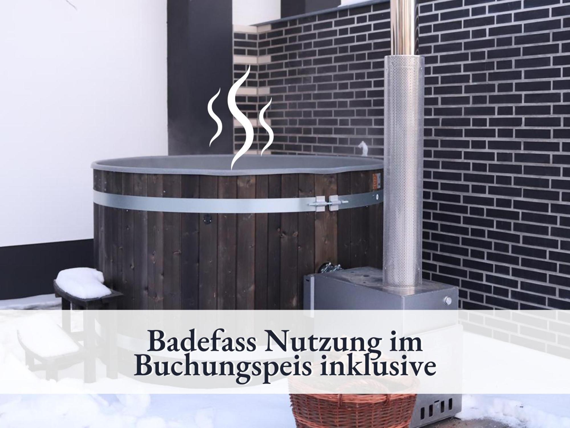 River I Wellnesstraum I Winterentspannung I Inkl Badefass I Kamin I Sauna * Wendisch Rietz